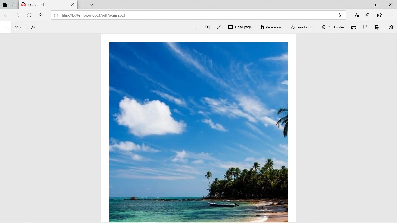 JPG to PDF Converter screenshot 2
