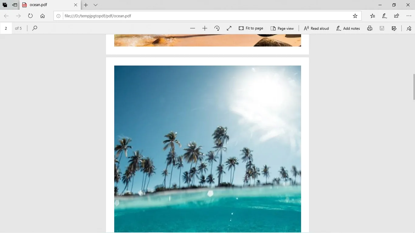 JPG to PDF Converter screenshot 5