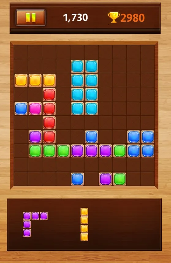 Bloque Rompecabezas Joyas Clásico screenshot 1