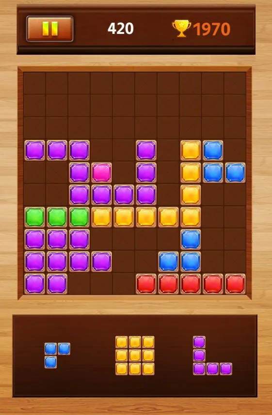 Bloque Rompecabezas Joyas Clásico screenshot 2