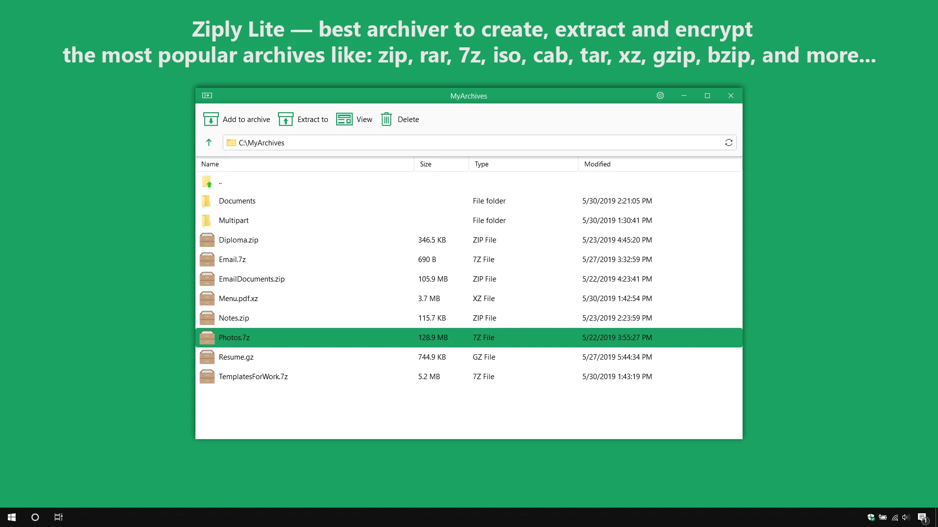 Ziply Lite screenshot 1
