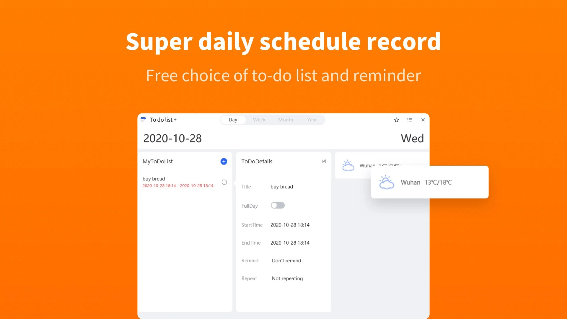 to do list + screenshot 2