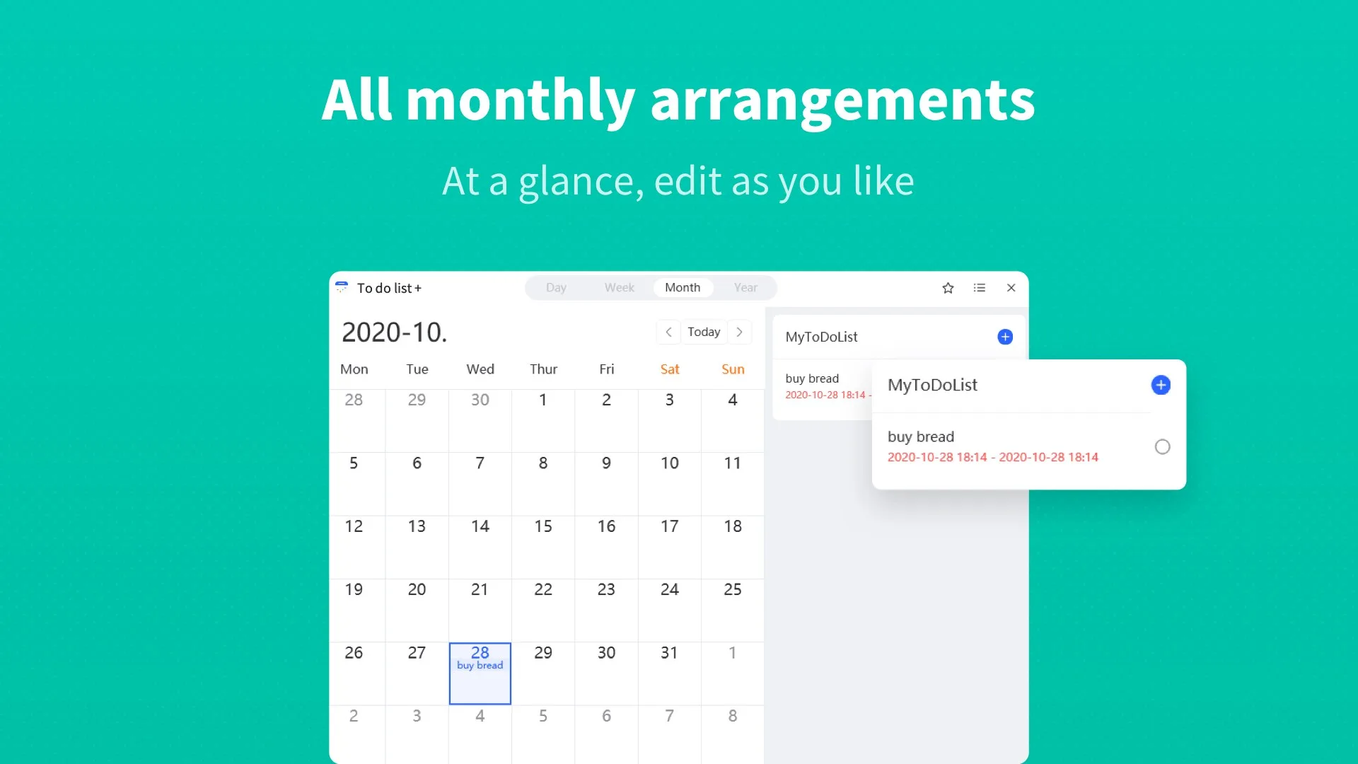 to do list + screenshot 3