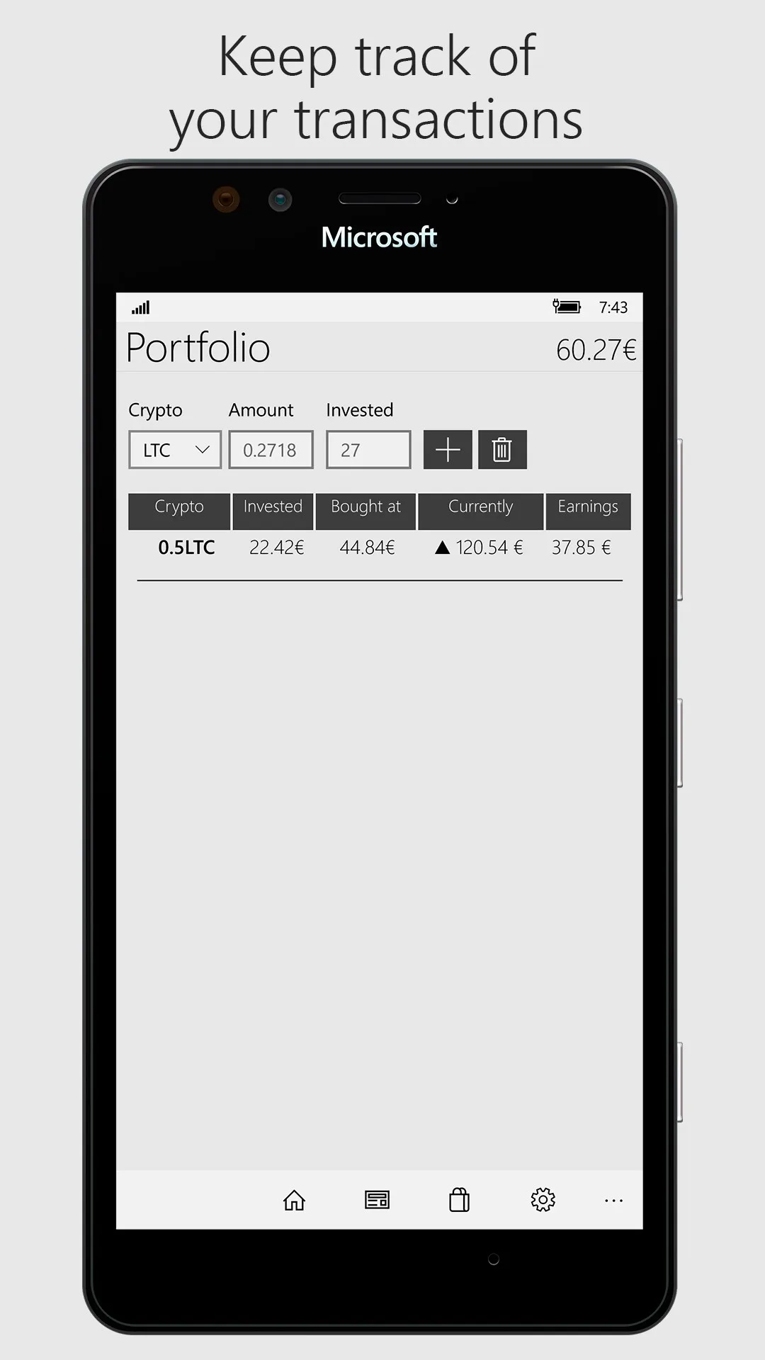 CryptoTracker screenshot 5