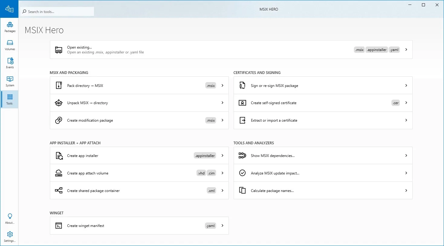 MSIX Hero screenshot 2