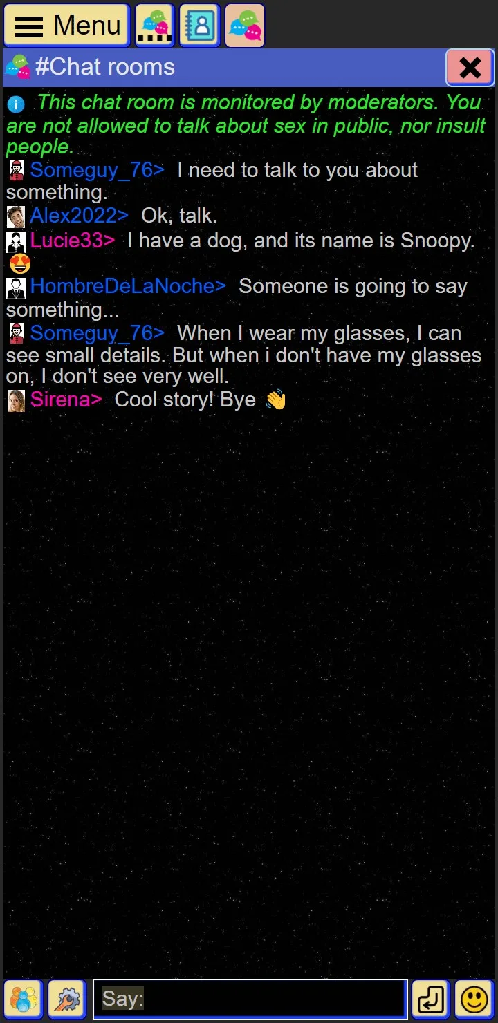 Love chat. screenshot 1