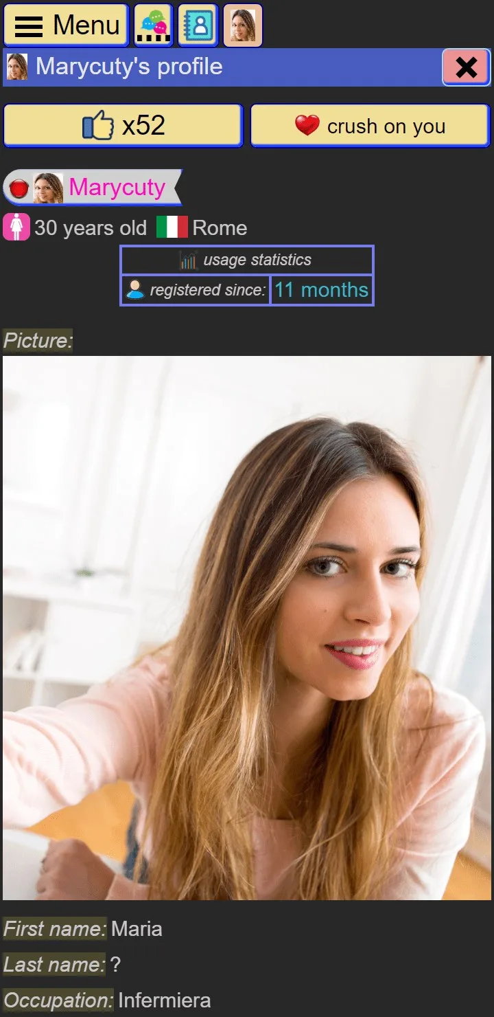 Love chat. screenshot 2