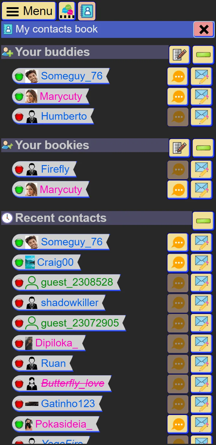 Love chat. screenshot 4