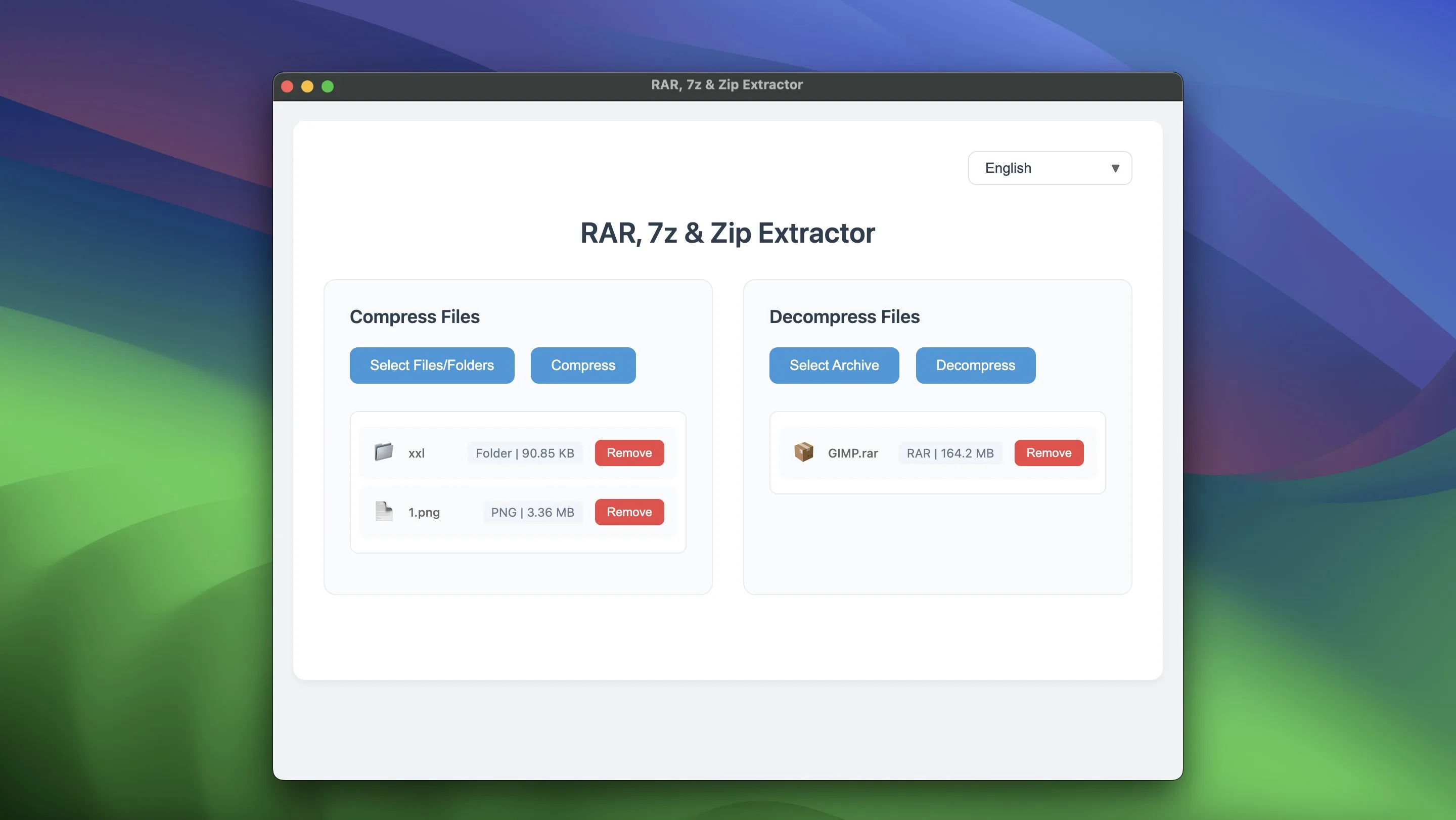 Extractor de RAR, 7z y Zip screenshot 2