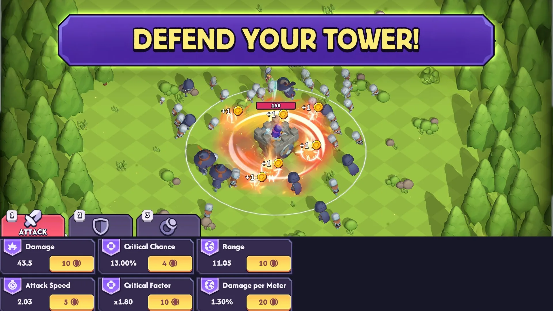 Mage Castle Idle Defense screenshot 1