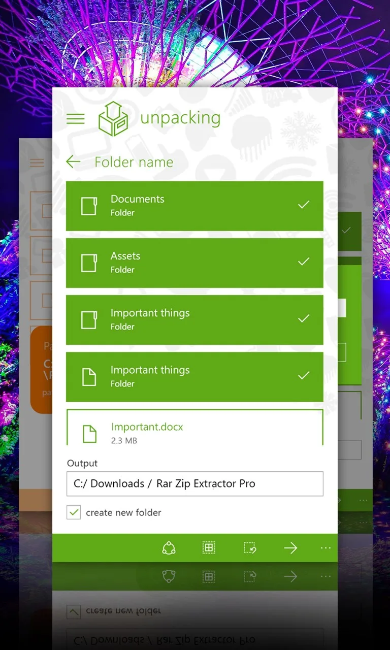 Rar Zip Extractor Pro screenshot 2
