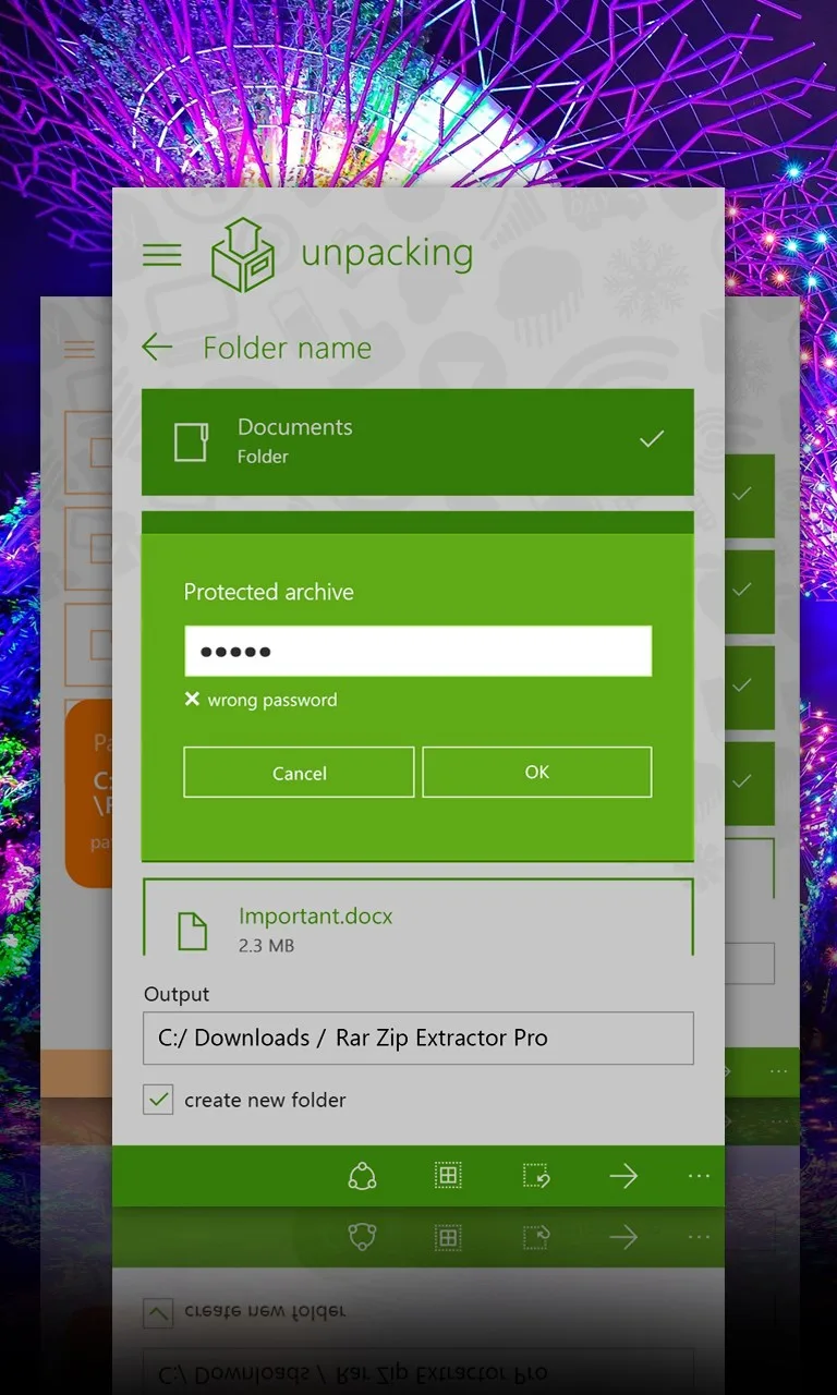 Rar Zip Extractor Pro screenshot 3