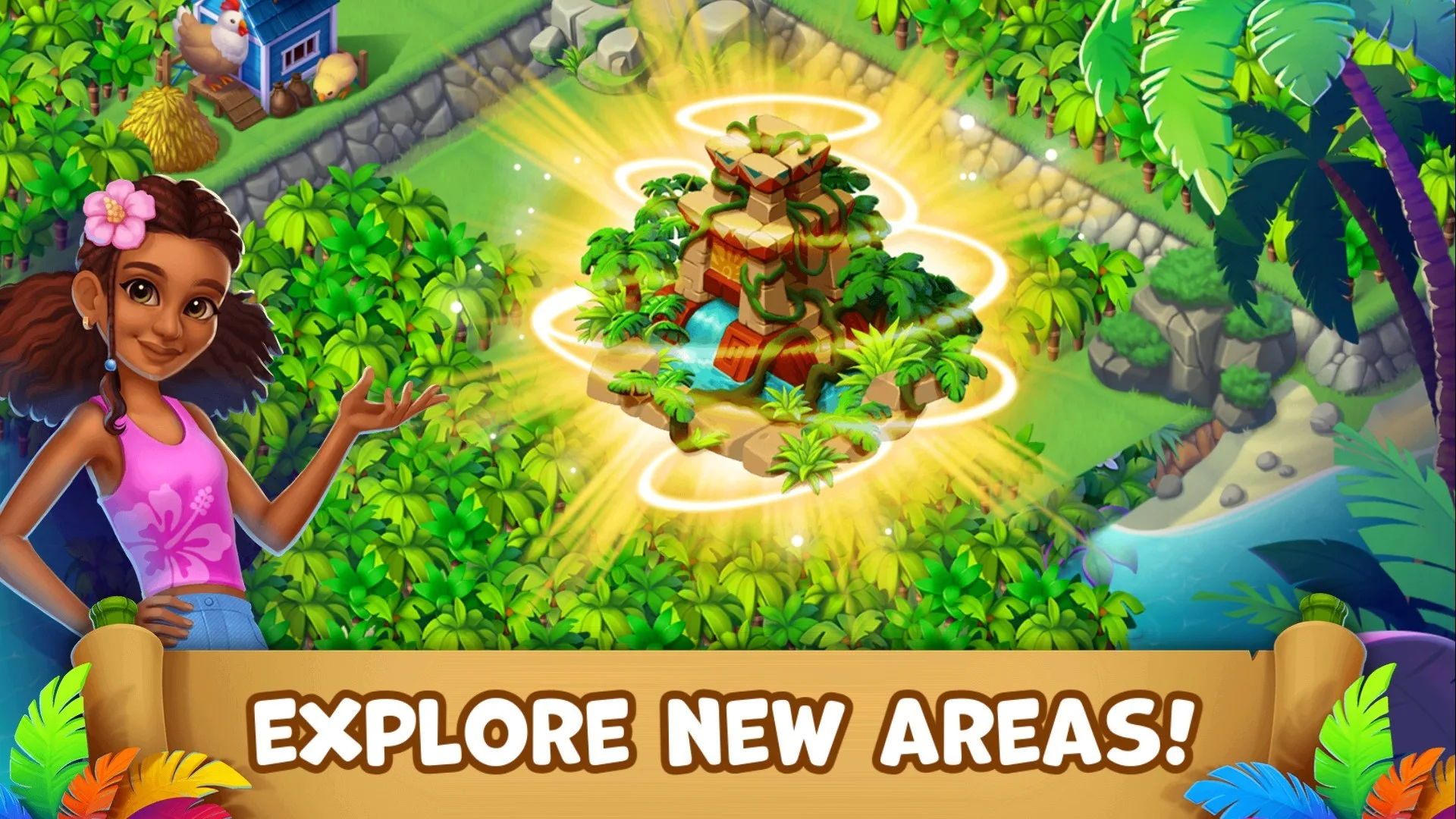 Tropical Merge Start Game screenshot 3