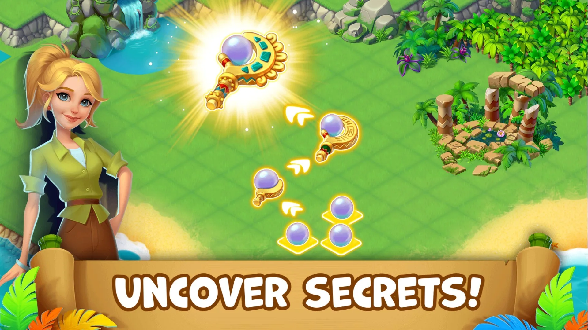Tropical Merge Start Game screenshot 5