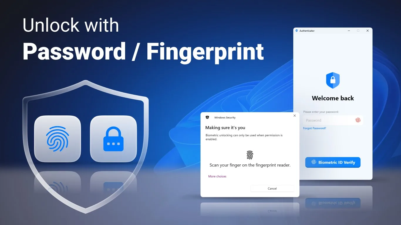 Authenticator App · 2FA screenshot 1