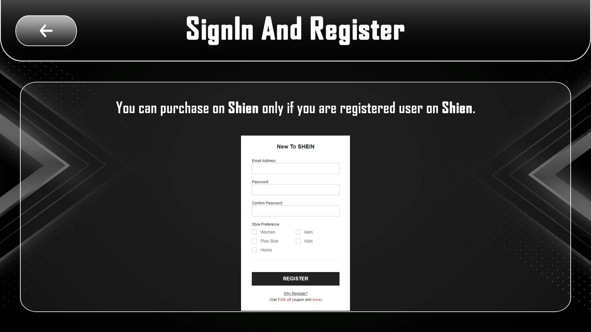 Guide for Shein Shopping screenshot 1