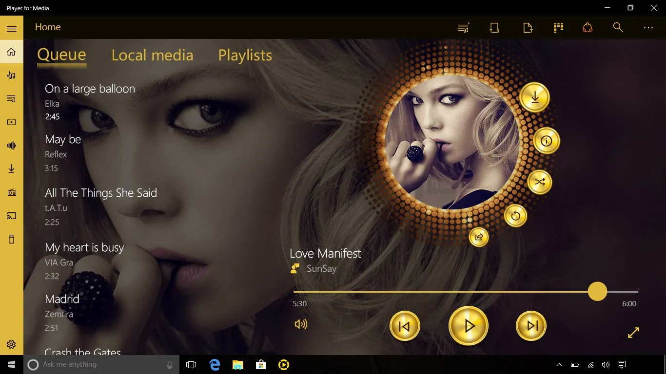 Player screenshot 2