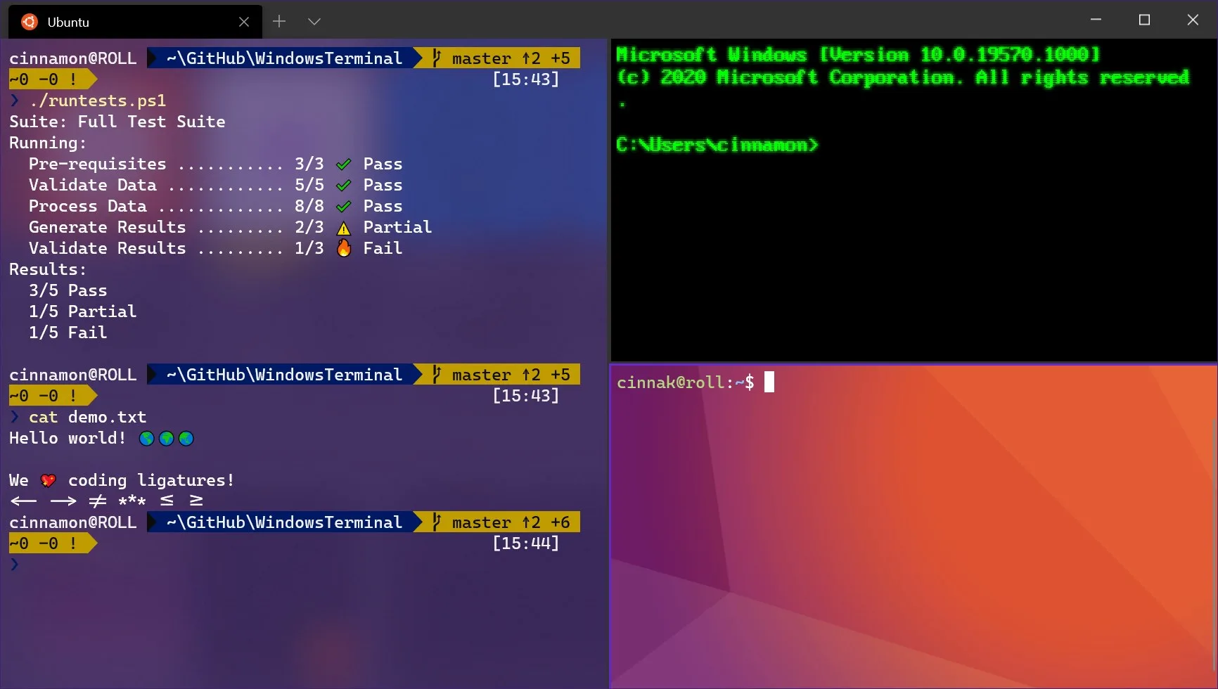 Термінал Windows (підготовча версія) screenshot 2