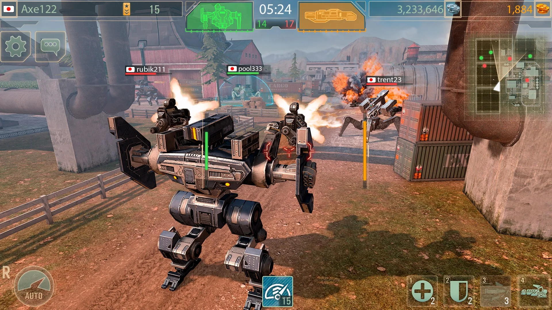 Warfare Robots: Guerra, Batalla, Robots screenshot 2