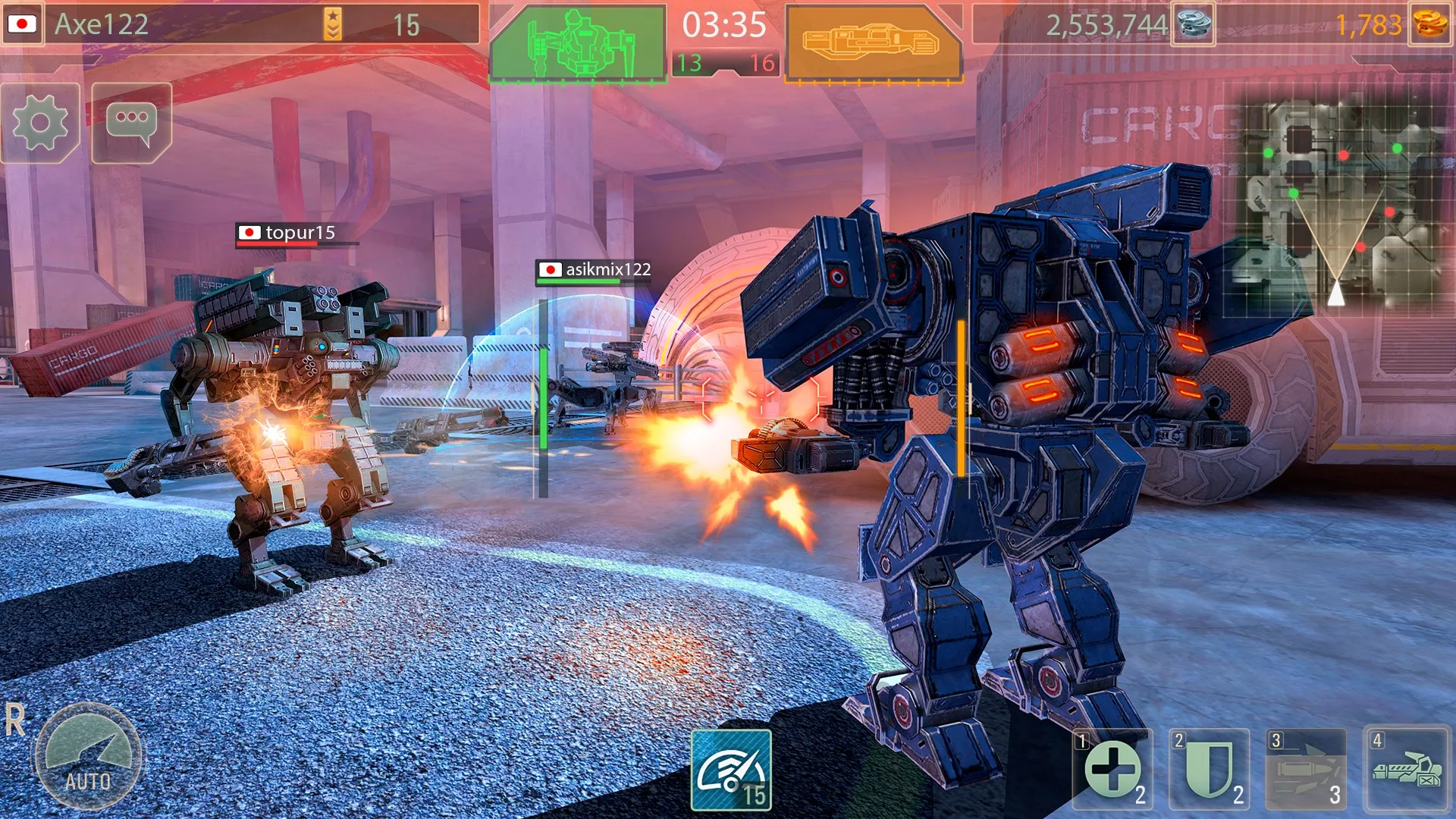 Warfare Robots: Guerra, Batalla, Robots screenshot 4