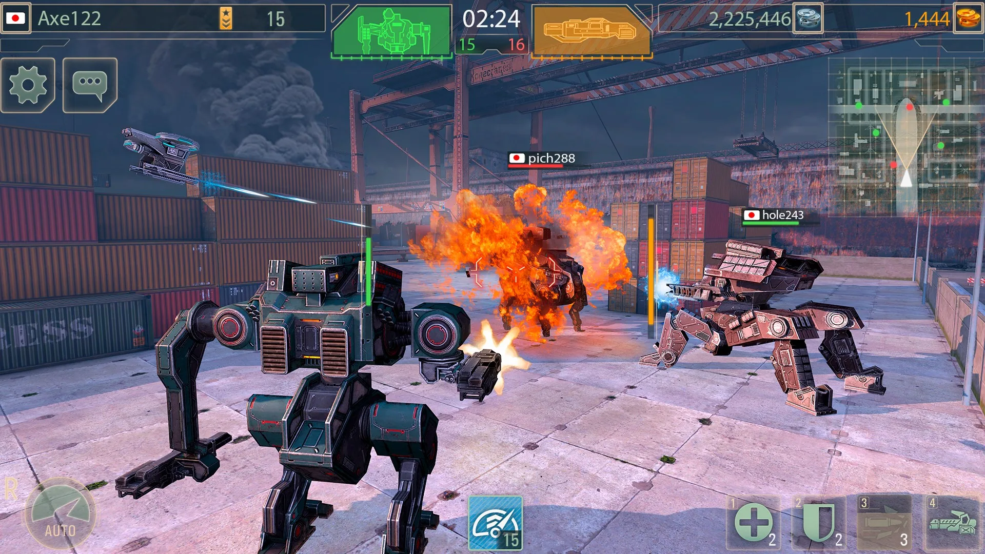 Warfare Robots: Guerra, Batalla, Robots screenshot 5