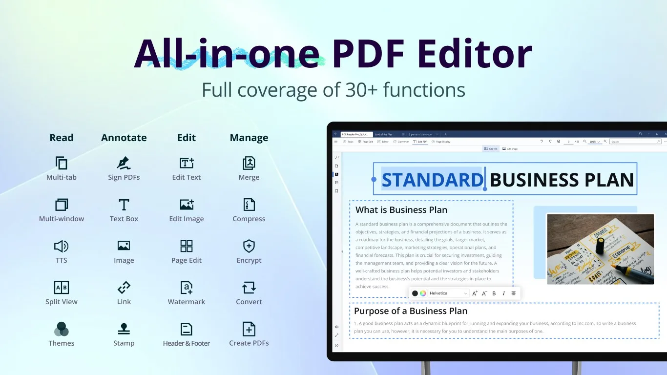 PDF Reader Pro - PDF Editor & Converter screenshot 1
