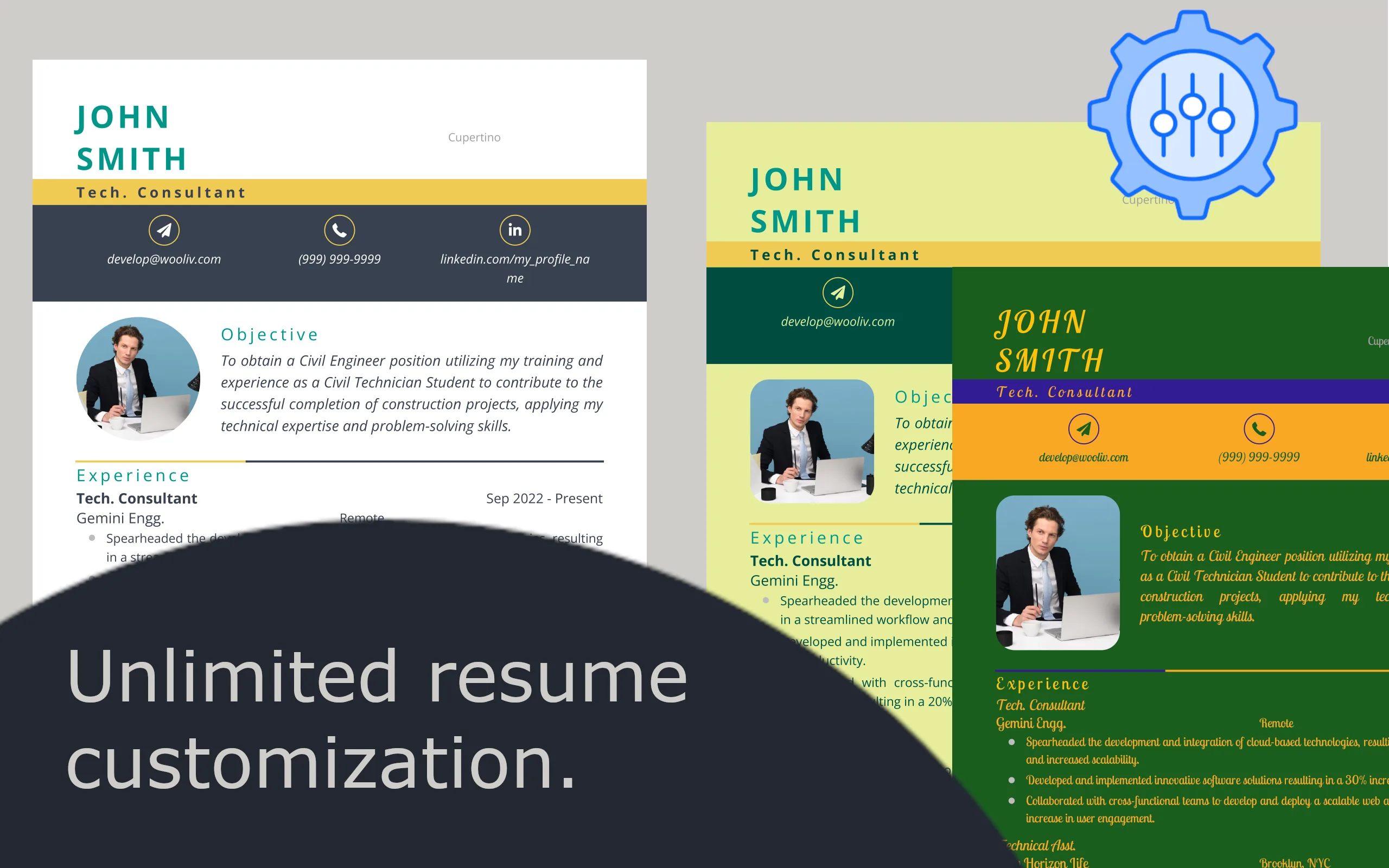 CV maker, Curriculum Vitae: Resji screenshot 1
