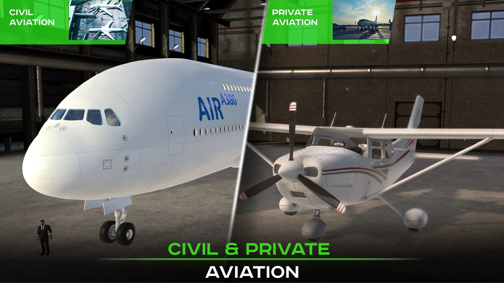 Pilot Simulator - Airplane Games screenshot 4