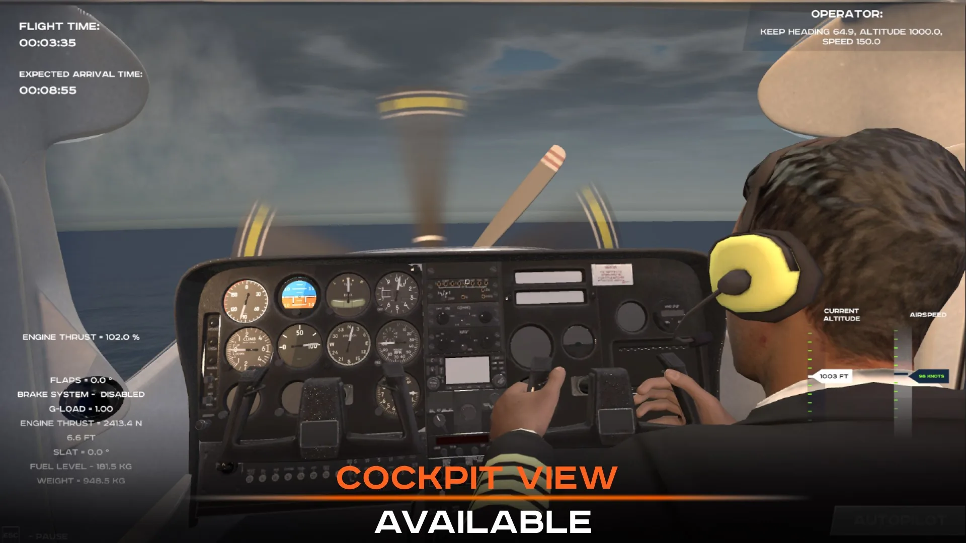Pilot Simulator - Airplane Games screenshot 5