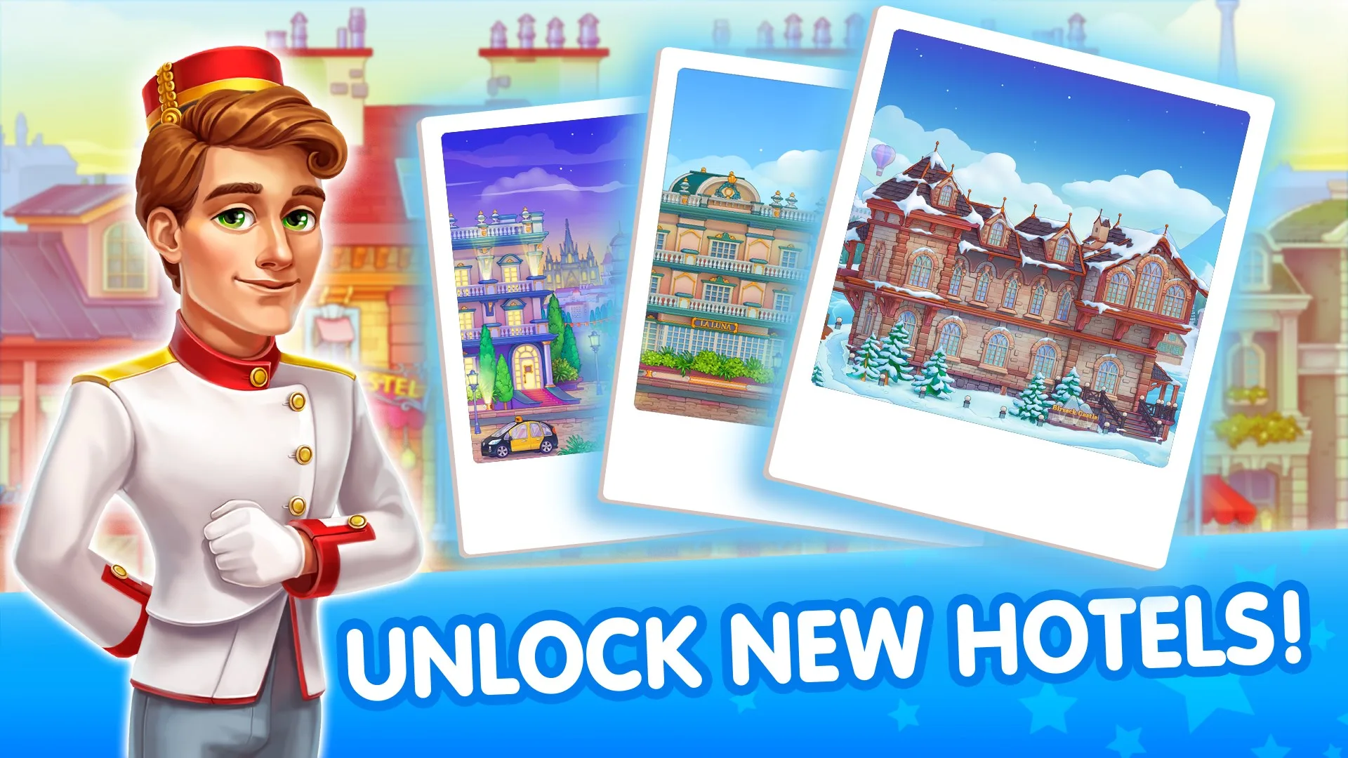 Hotel Craze: Создай отель мечты screenshot 1
