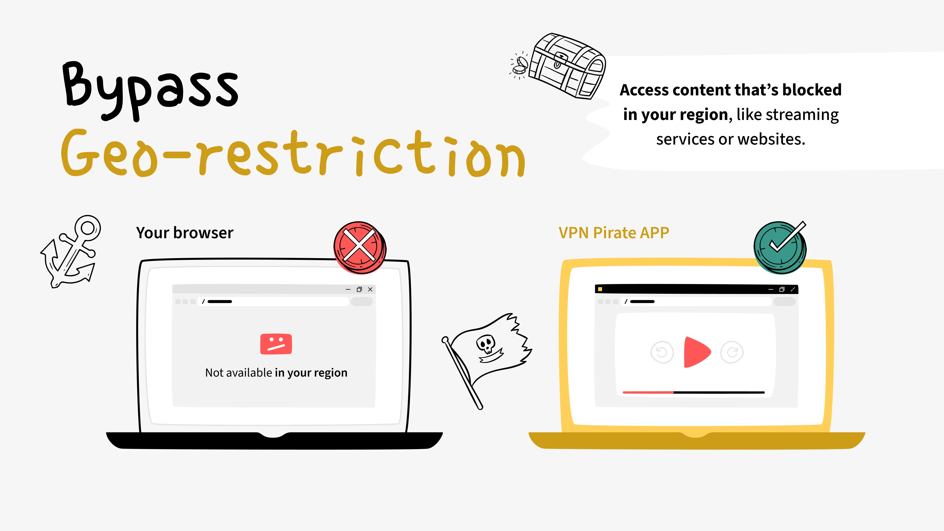 VPN Pirate: Free VPN Proxy screenshot 5