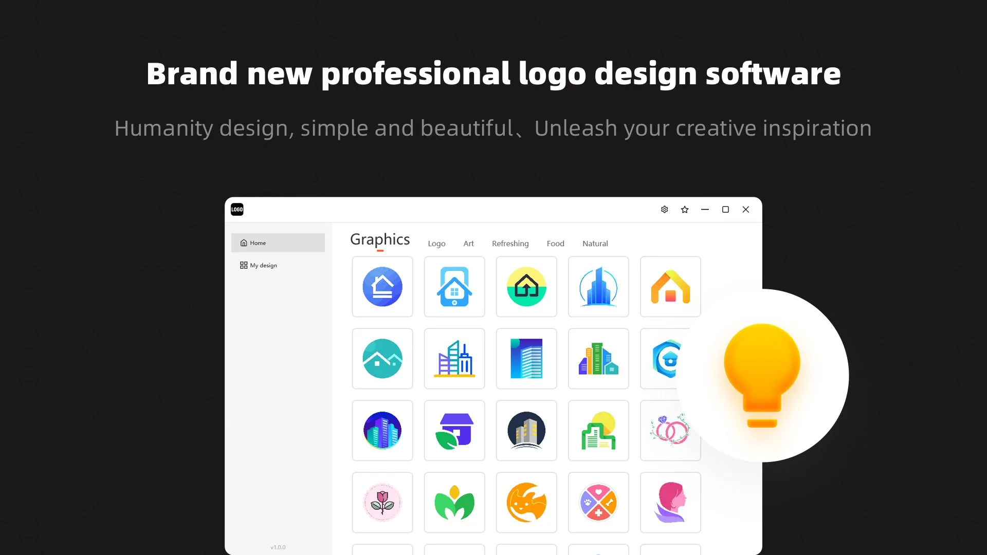 Crear logo Creador de Logos screenshot 1