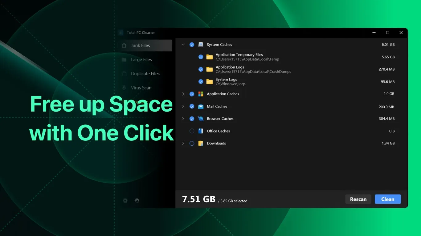 Total PC Cleaner: Limpieza de Disco, Antivirus screenshot 2