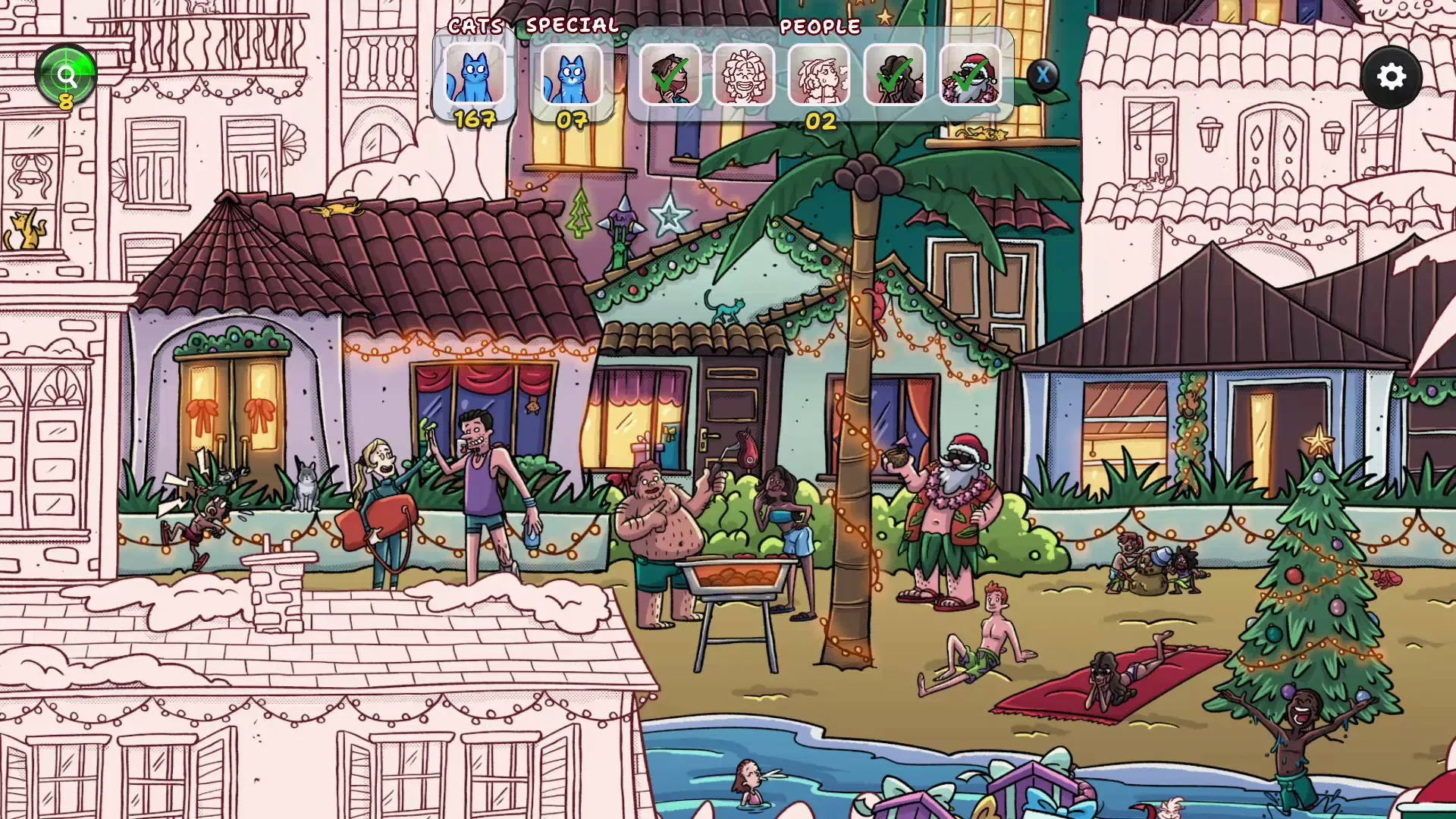 Hidden Cats in Christmas screenshot 3