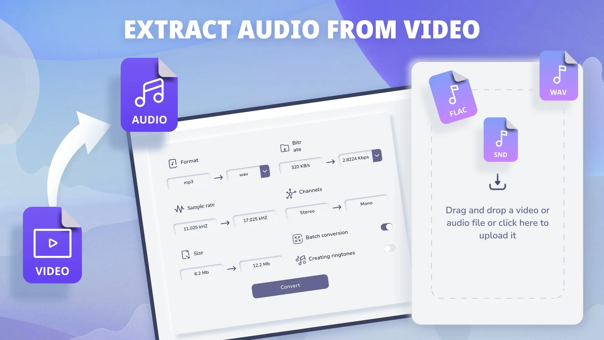 MP3 Audio File Converter — Ringtone Maker screenshot 2
