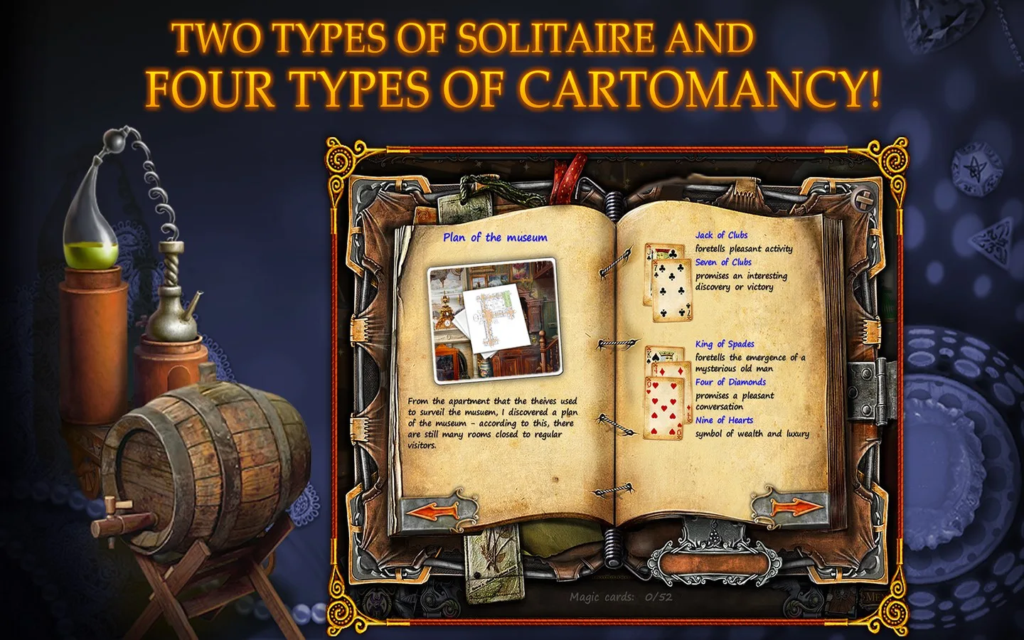 Solitaire Mystery: Stolen Power screenshot 4