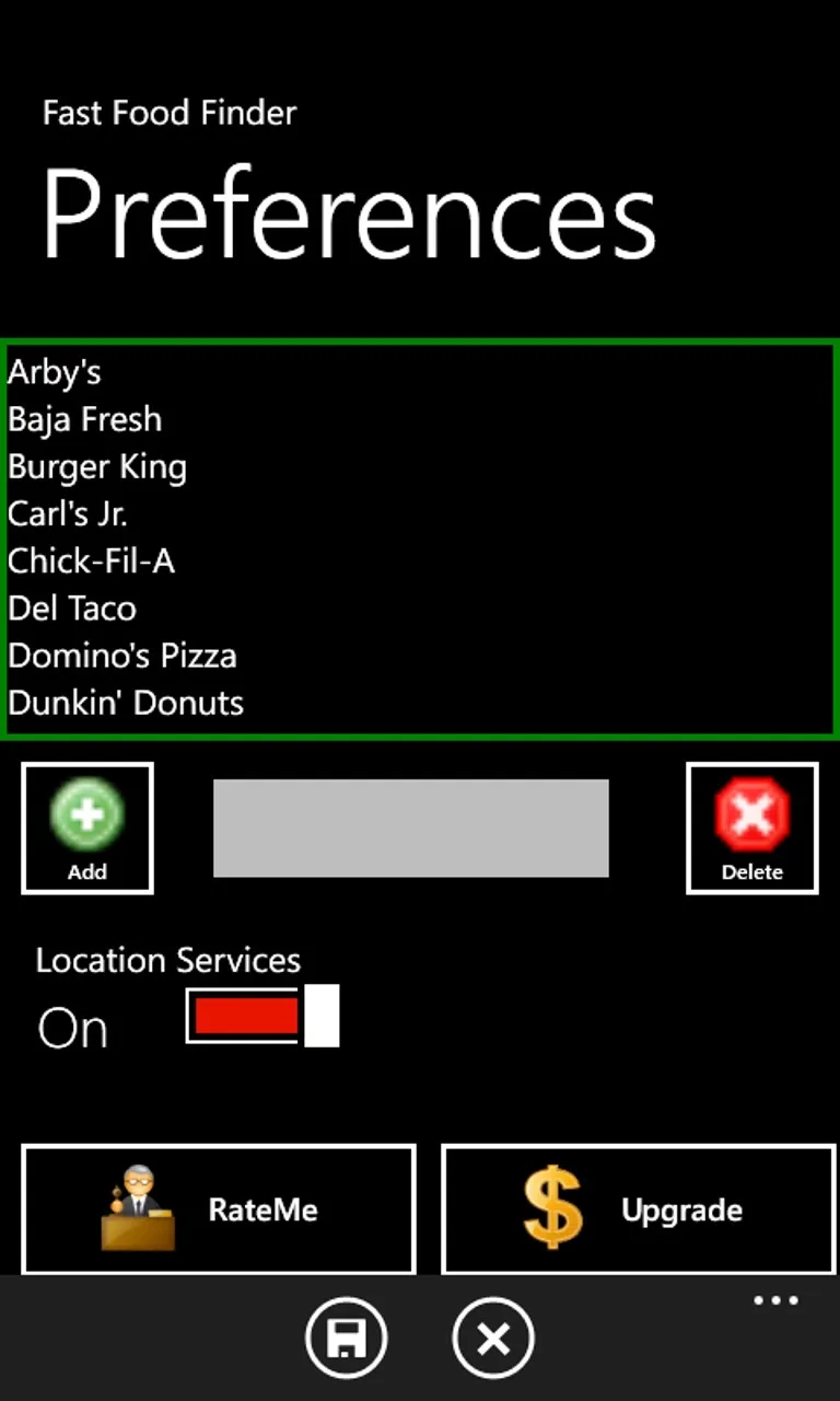 Fast Food Finder screenshot 4