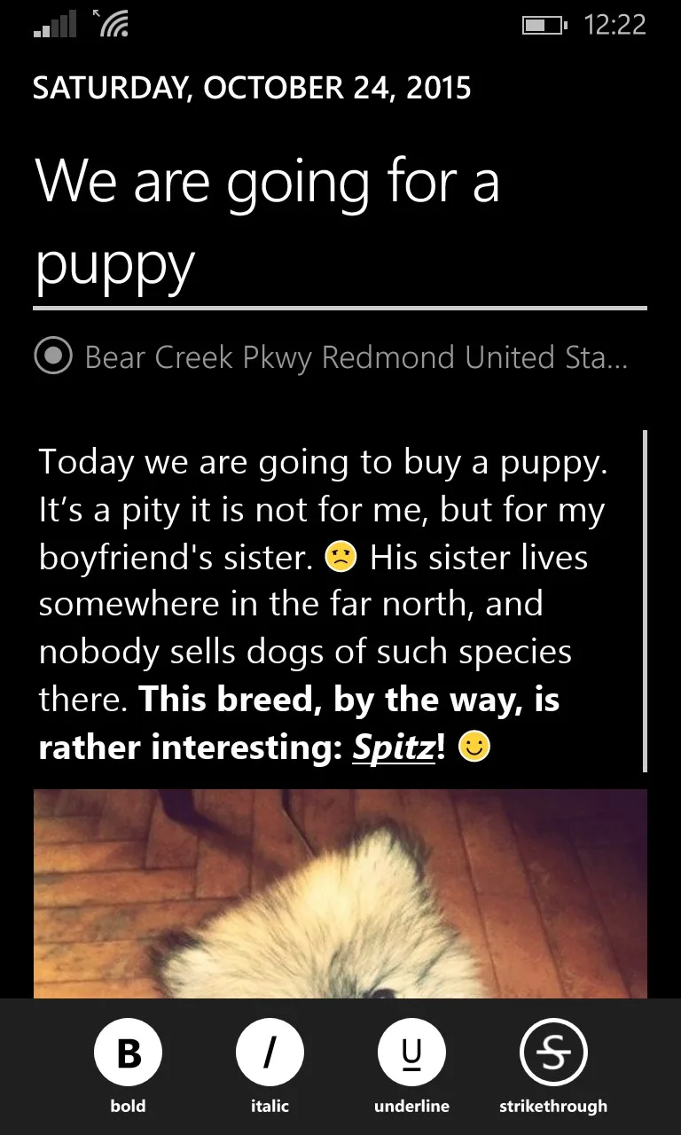 Personal Digital Diary screenshot 4