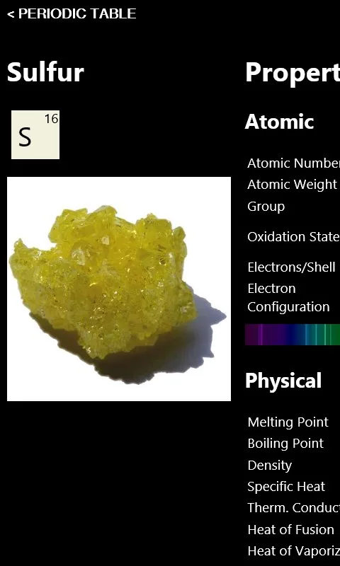 Periodic Table screenshot 5