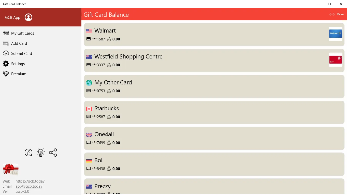 Gift Card Balance screenshot 2