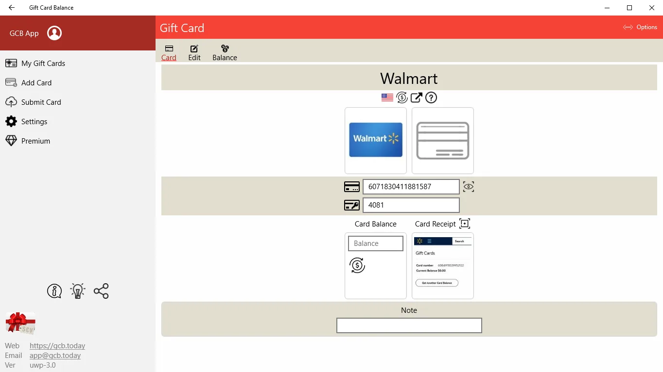 Gift Card Balance screenshot 3