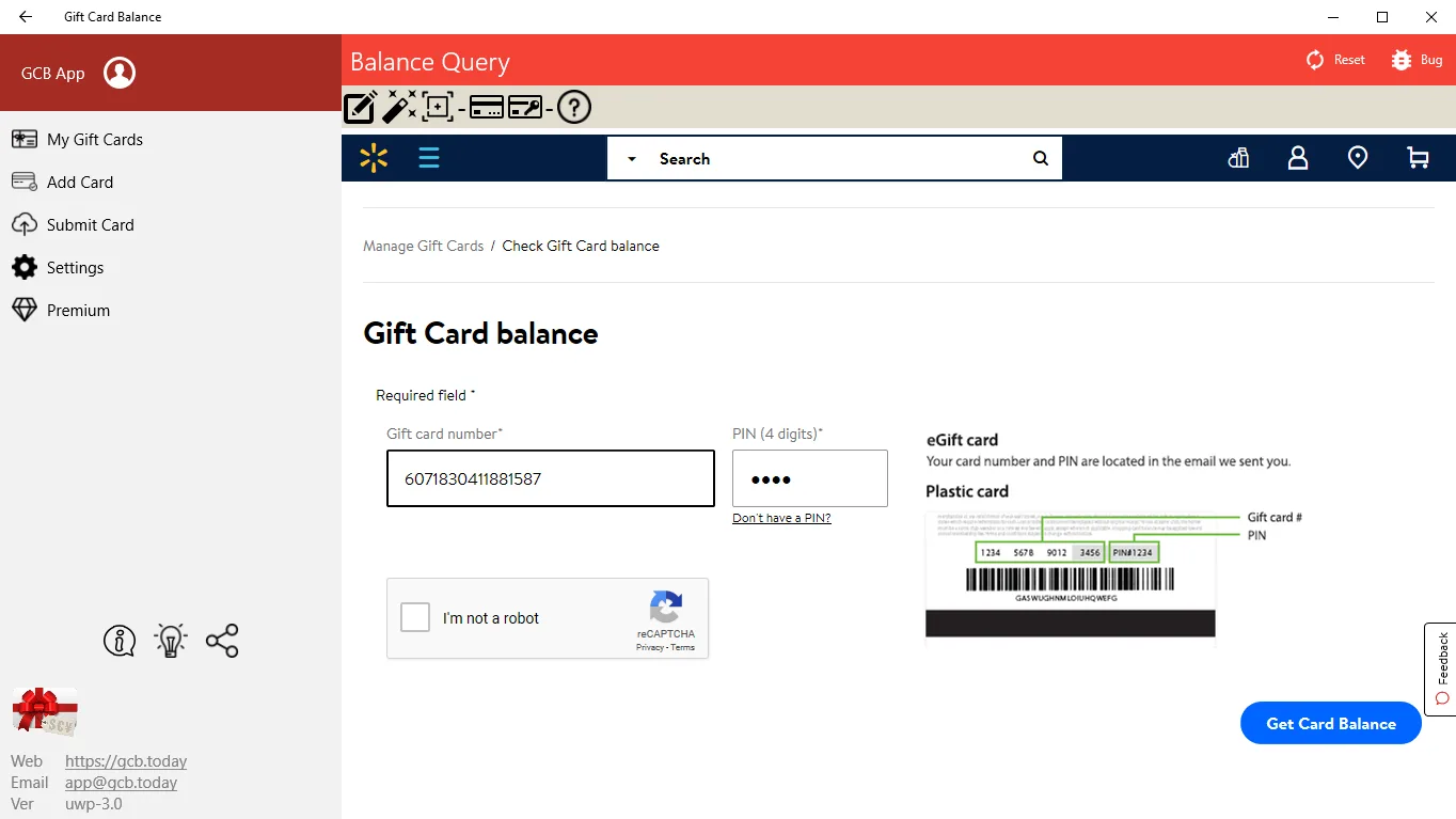 Gift Card Balance screenshot 5