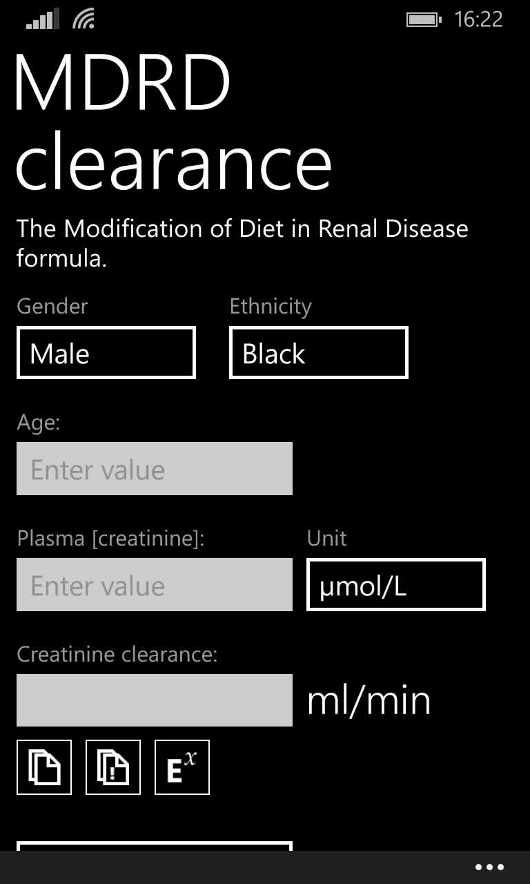 Internist Calculator screenshot 3