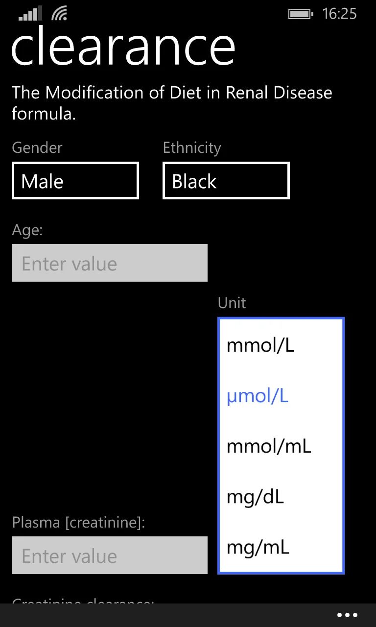 Internist Calculator screenshot 5