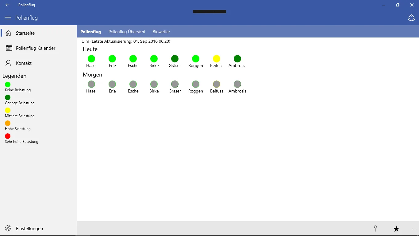 Pollenflug screenshot 4
