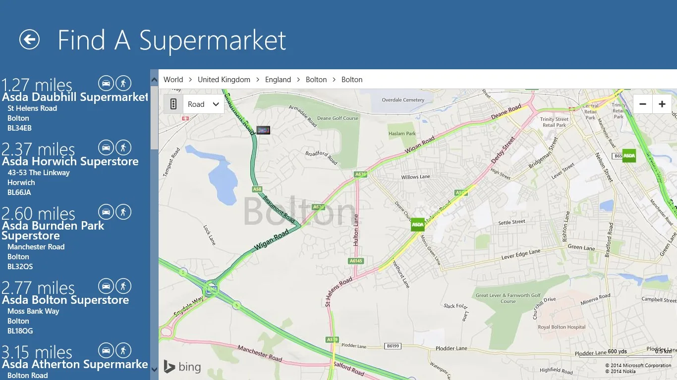 Find A Supermarket screenshot 3