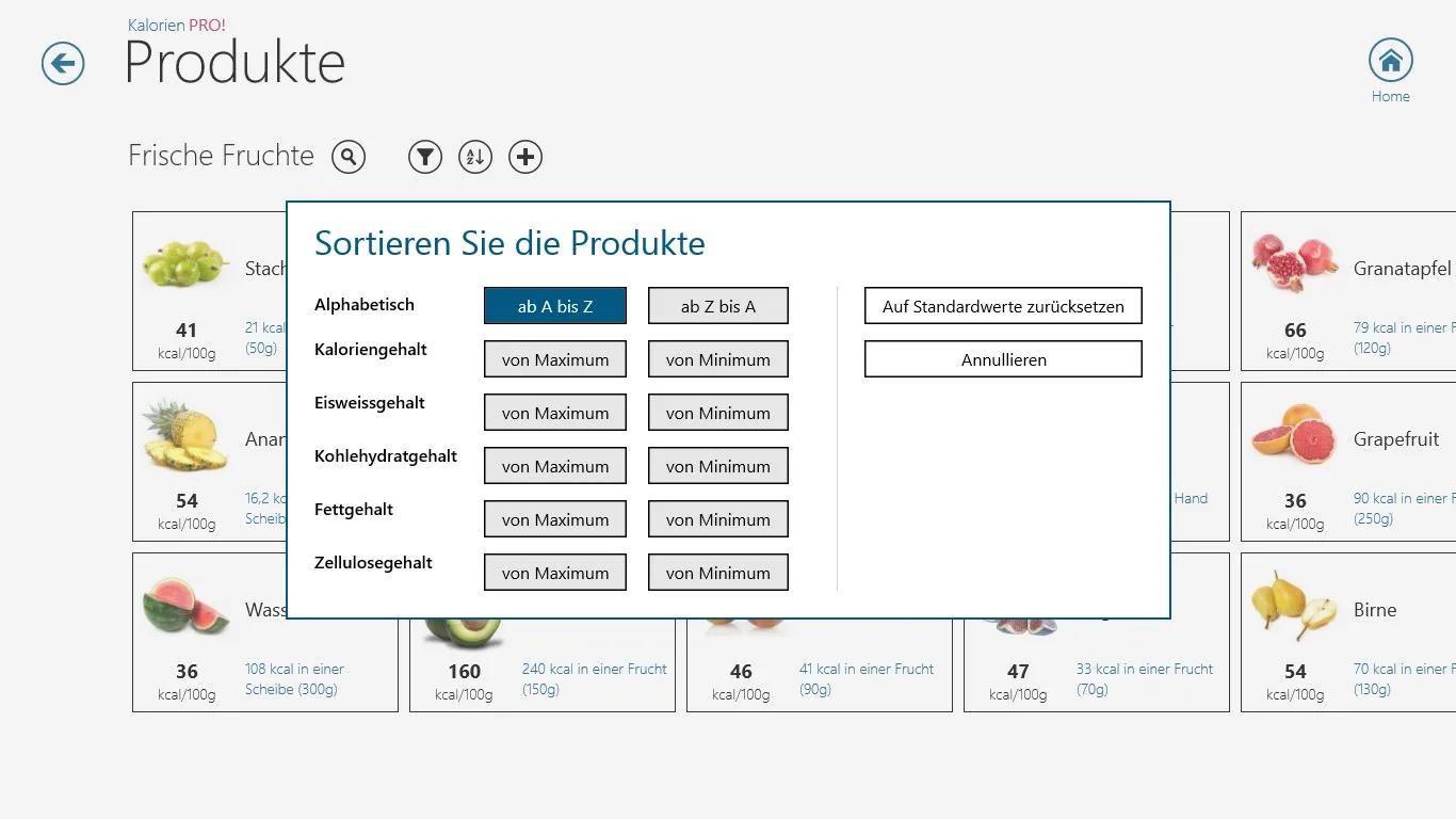 Kalorien PRO! screenshot 4