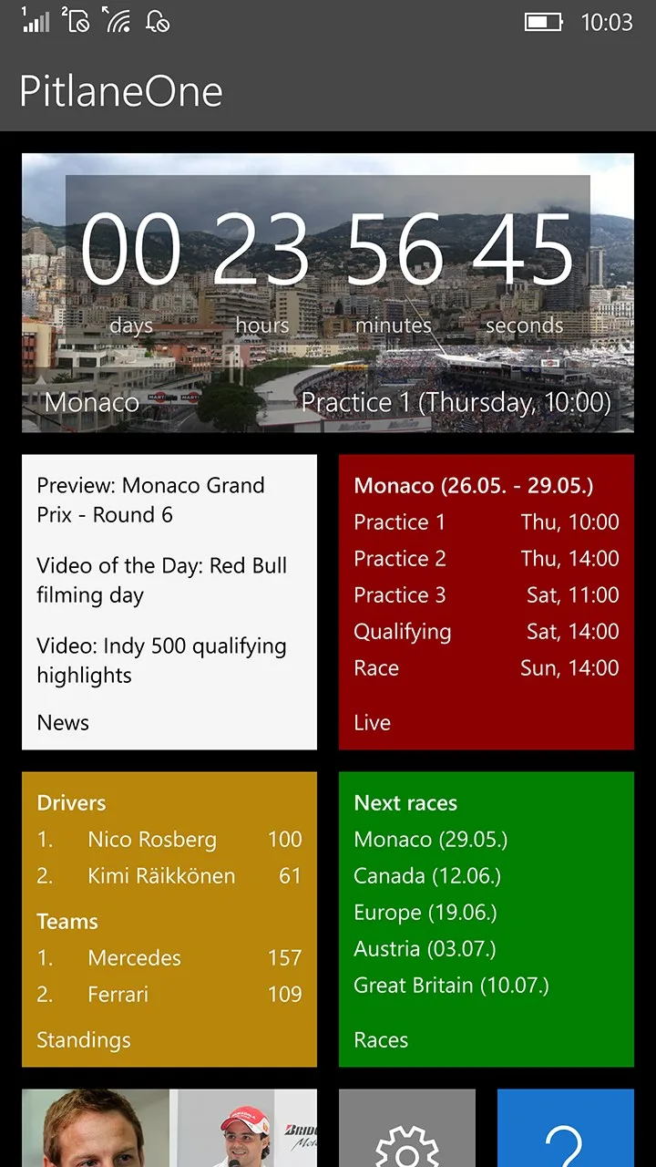PitlaneOne screenshot 1
