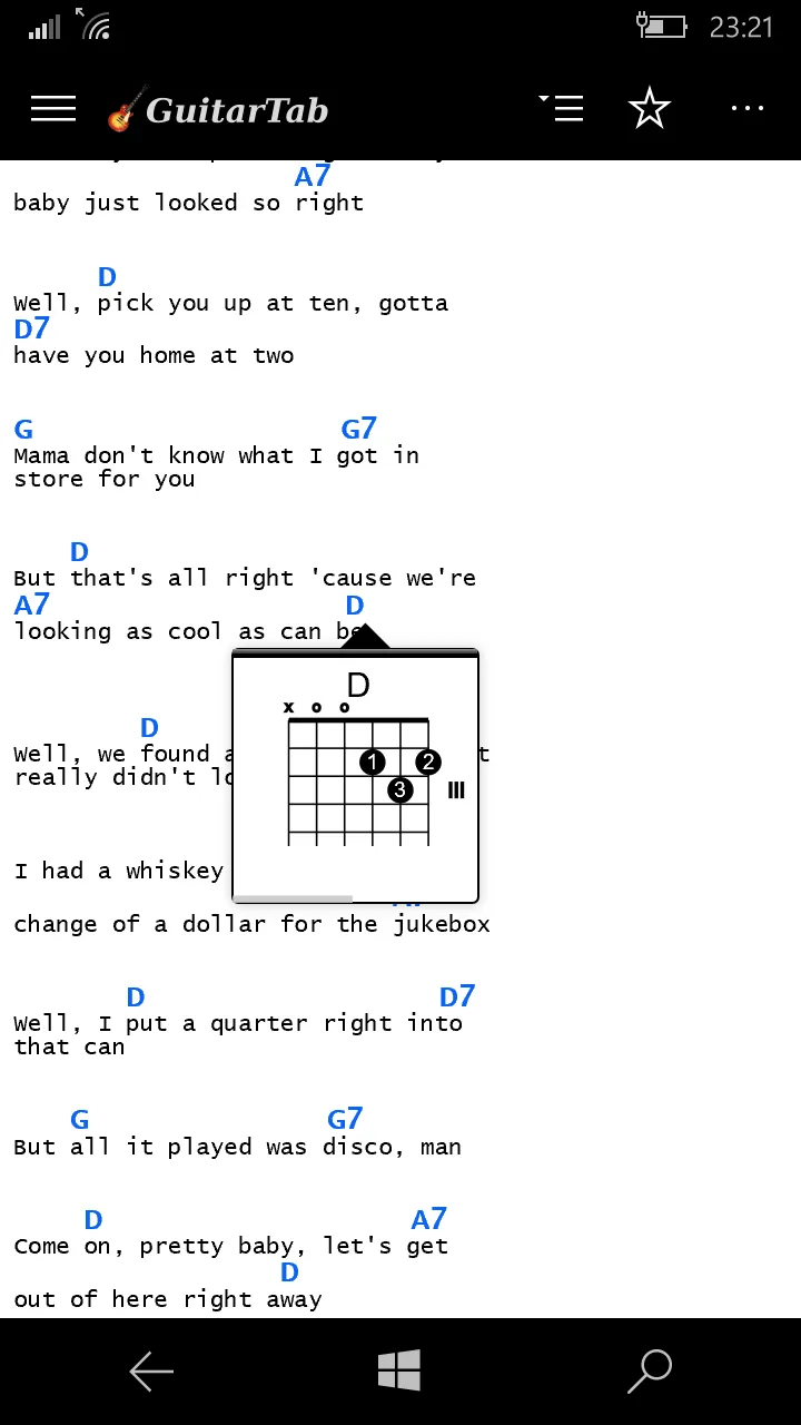 GuitarTab - Guitar tabs and chords Pro screenshot 1