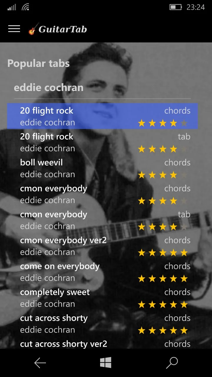 GuitarTab - Guitar tabs and chords Pro screenshot 2